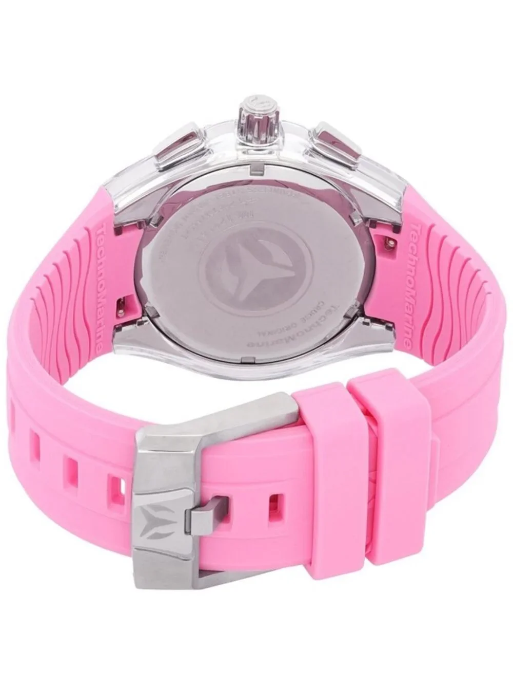 NWT Technomarine Cruise Chronograph Quartz Crystal Pink Dial Men's Watch